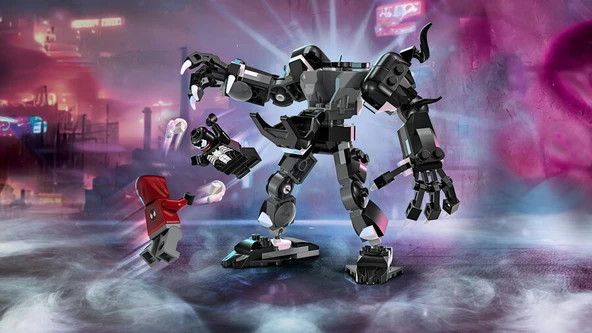 LEGO-76276 Marvel Venom Robot Zırhı Miles Morales’e Karşı - Resim 4