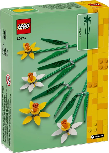 LEGO-40747 Botanicals Nergis - Resim 7
