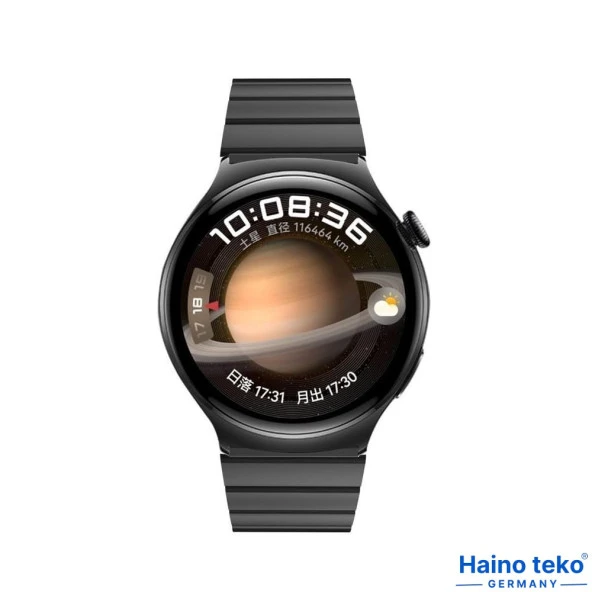 Haino Teko RW34 Watch 4 Amoled Ekran Android İos HarmonyOs Uyumlu Akıllı Saat Siyah - 2