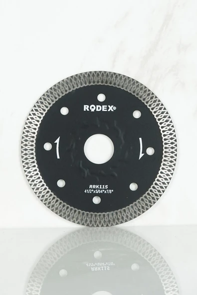 Rodex Elmas Kesme Diski 115mm (ultra Slim) Rrk115 (4/20/80)
