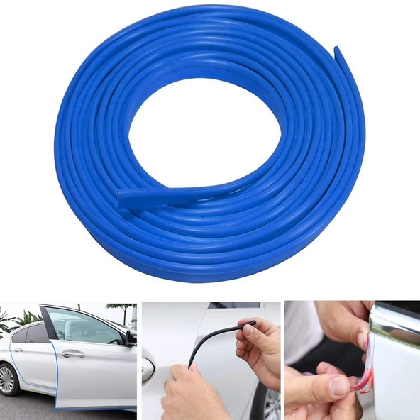 Araç Kapı Koruma Şeridi 5mt Kapı Koruyucu Şerit 5 Renk Seçeneği - Resim 5