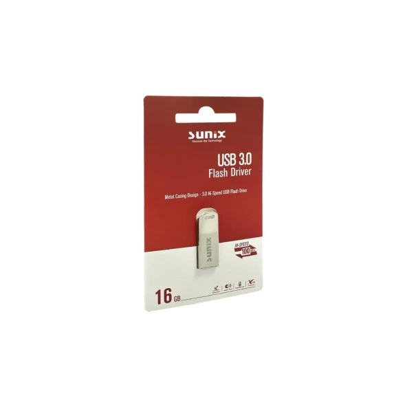 Sunix 16 GB 100 MB/s USB 3.0 Flash Bellek