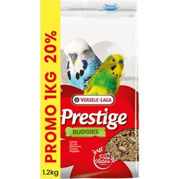 Versele Laga Budgies Prestige Muhabbet Kuşu Yemi 1kg+200gr HEDİYE!
