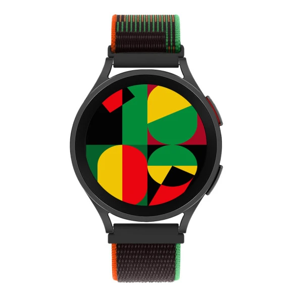 Huawei Watch Gt Gt2 Gt3 Gt4 Pro Uyumlu Black Unity Spor Kordon