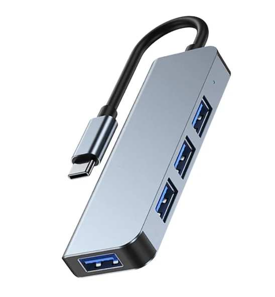 Type-C 1xUSB 3.0 3xUsb 2.0 HUB Otg Çoğaltıcı Adaptörü BYL-2013T