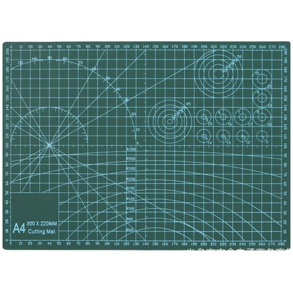 Kesme Matı Cutting Mat Kesim Altlığı A4 Ebatında 30cm x 22cm