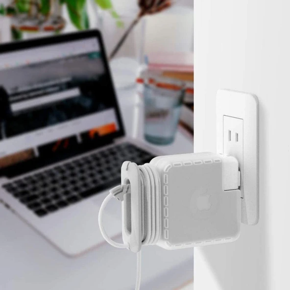 Macbook Magsafe USB-C 85W 87W 96W Şarj Aleti Koruma Kabı Kılıfı - Resim 4