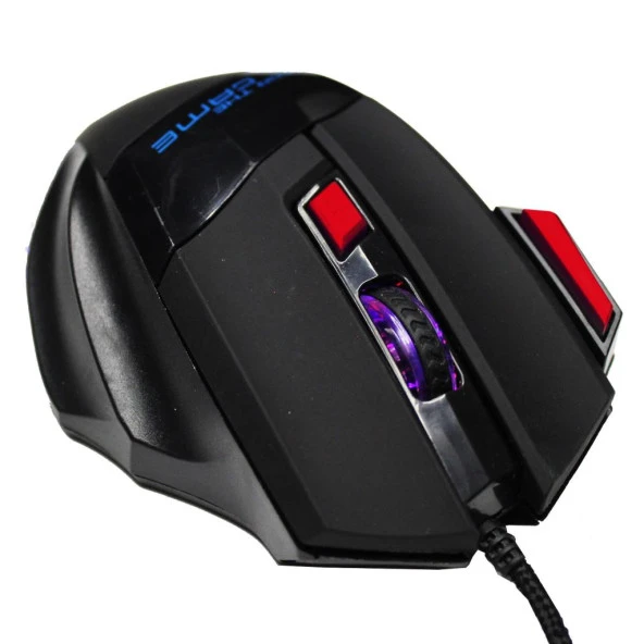 Konfulon G2 Gaming RGB Işıklı Kablolu Gamer Mouse + Mouse Pad