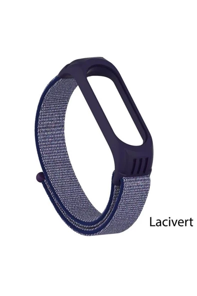 Xiaomi Mi Band 5 Mi Band 6 Mi Band 7 Loop Örgü Spor Kordon Kayış - 4