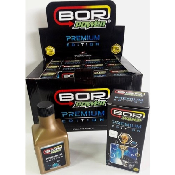 Bor Power Nnt Bor Power Premium Edition Motor Yağ Katkısı 200 ml 12 Adet (1 Koli)