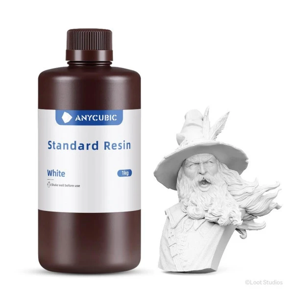 Anycubic Standart UV Reçine 1Kg Beyaz
