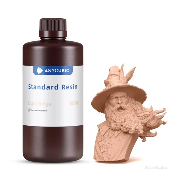 Anycubic Standart UV Reçine 1Kg Bej - Resim 2