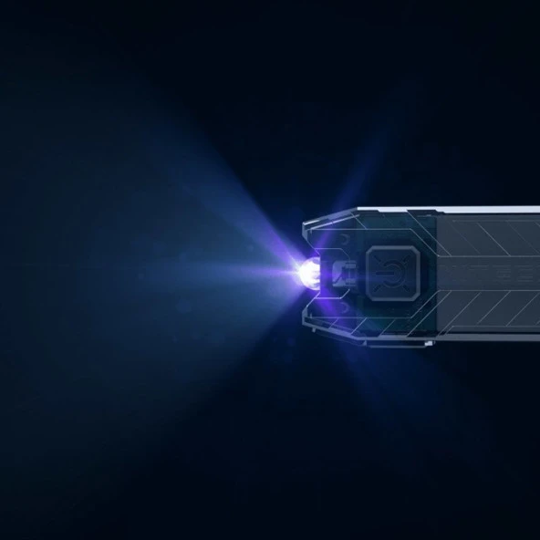 NITECORE TUBE UV SIYAH 500mW ANAHTARLIKLI FENER - Resim 7