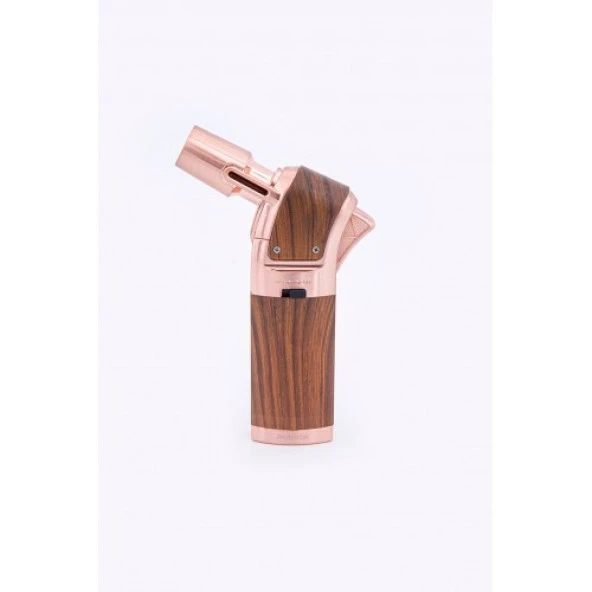 Kişiye Özel Parmida Rose Gold Masa Üstü Puro Çakmak PCM0454