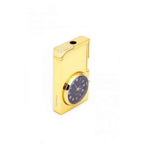Kişiye Özel Parmida 1 Torch Gold Saatli Çakmak PCM0679
