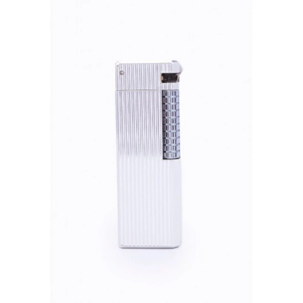 Kişiye Özel Parmida Gümüş  Gazlı Metal Çakmak PCM0648