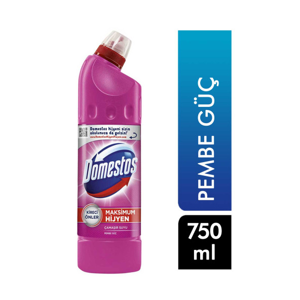 Domestos Çamaşır Suyu Pembe Güç 750 ml