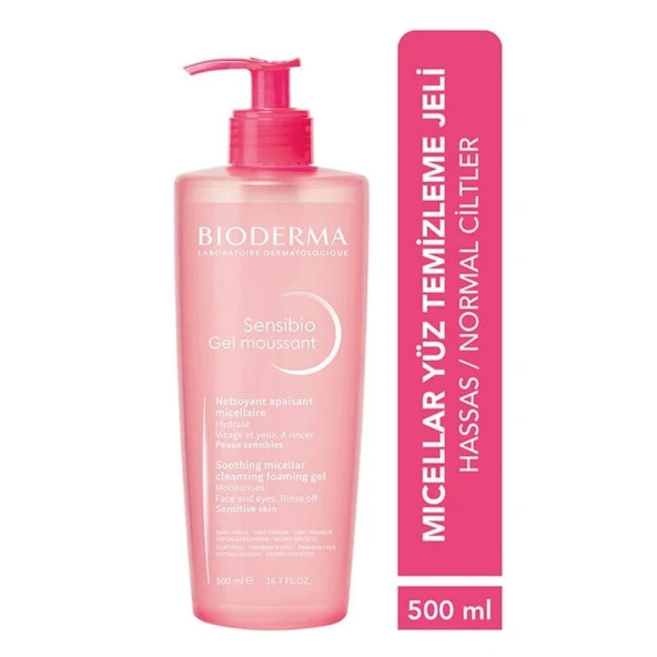 Bioderma Sensibio Gel Moussant Foaming Gel 500 ml