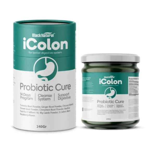 Black Natural iColon Probiotic Cure 240 gr