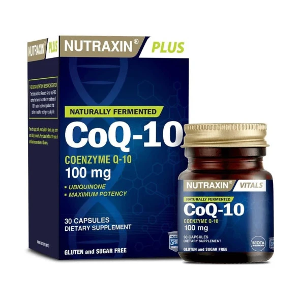 Nutraxin Plus CoQ-10 30 Kapsül