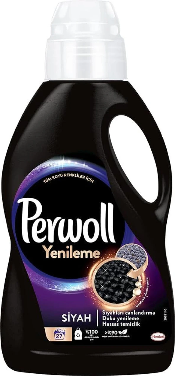 Perwoll Yenileme Siyahlar için Sıvı Deterjan 27 Yıkama 1.485 lt