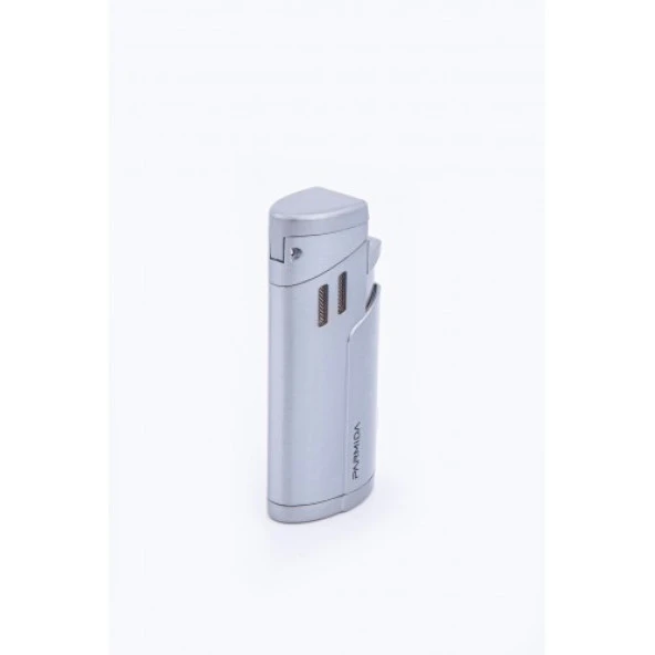 Kişiye Özel Parmida Gümüş 3 Torch Puro Çakmak PCM0507