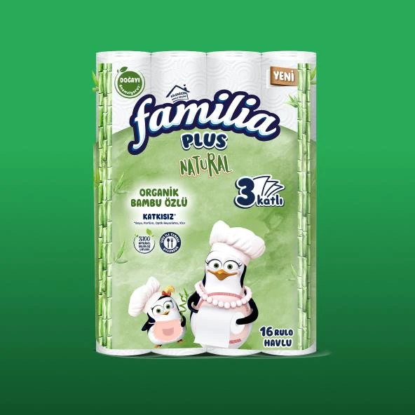 Familia Plus Natural 40'lı Tuvalet Kağıdı