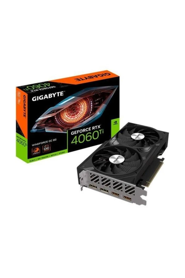 GİGABYTE 8gb Rtx4060tı Gv-n406twf2 Oc-8gd Gddr6 128bit Hdmı-dp Pcıe 4.0