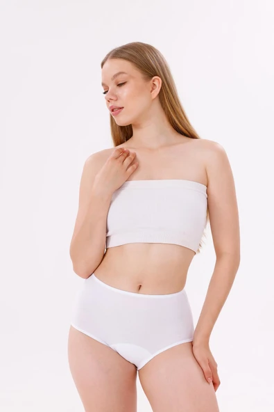 Doreanse 7183 Kadın Pedli Yüksek Bel Külot - Resim 11