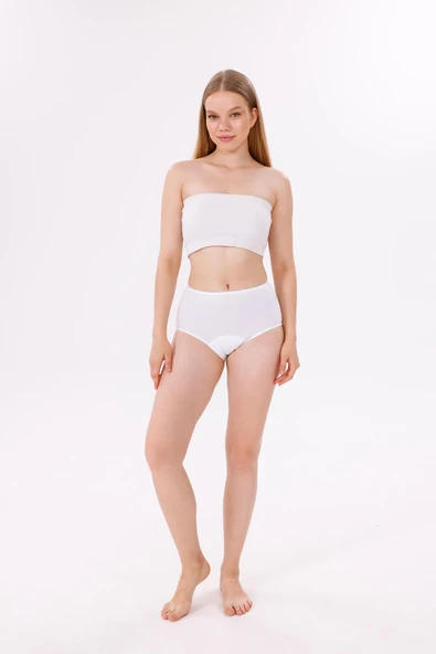 Doreanse 7183 Kadın Pedli Yüksek Bel Külot - Resim 8