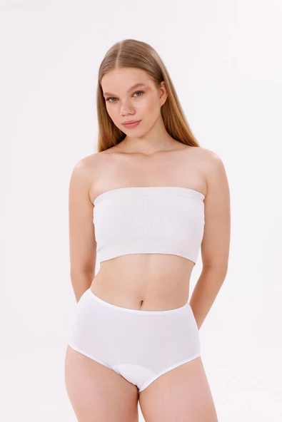 Doreanse 7183 Kadın Pedli Yüksek Bel Külot - Resim 9