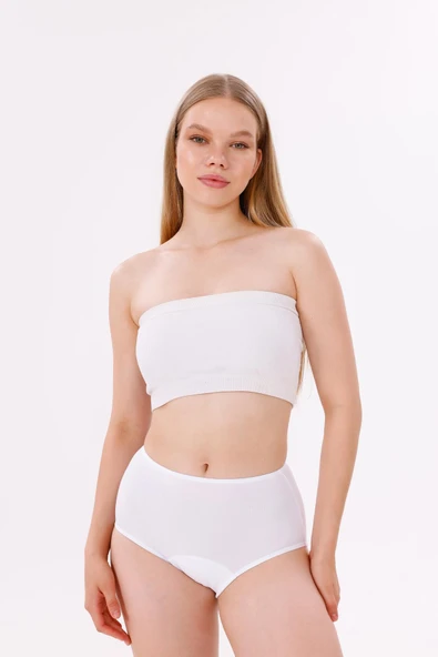 Doreanse 7183 Kadın Pedli Yüksek Bel Külot - Resim 10