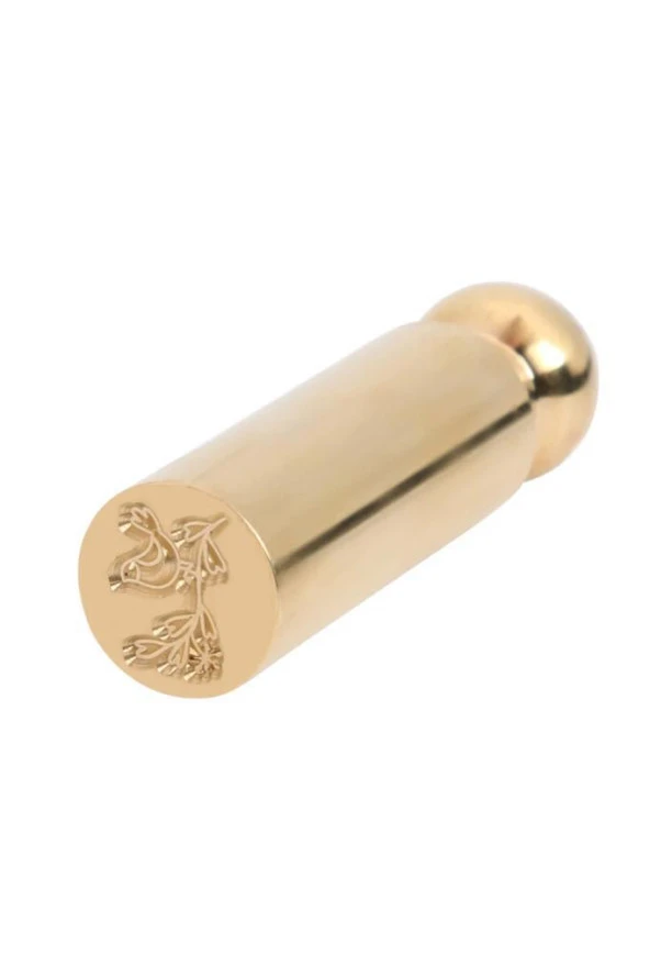 Mühürcüm Boş Mum Mühürü Pirinç Silindir Sütun Damga 12x45 mm R5799PH1245 - 4