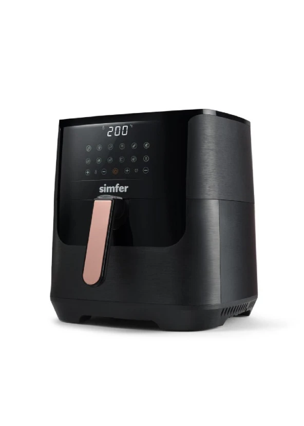 SİMFER SK-6704 AİRFRY SMART 8 L SİYAH DİJİTAL - 2
