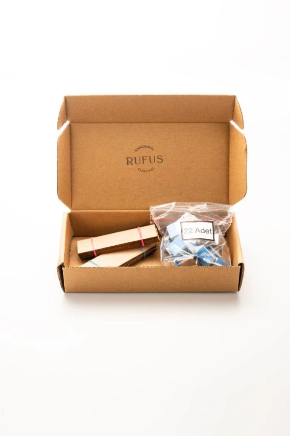 Ahşap Mum Fitili + Yapışkanlı Sehpa - 20 Adet ( 25mm x 75mm x 0,5mm ) - Resim 4