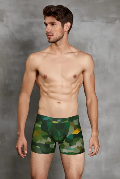 Doreanse 1804 Mandarin Erkek Modal Çok Renkli Baskılı Torbalı Normal Paça Boxer - 2
