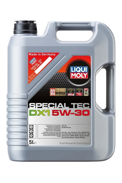 MOTOR YAĞI (API SP) (LSPI) SPECİAL TEC DX1 5W-30 5litre LIQ YAĞ LM20969