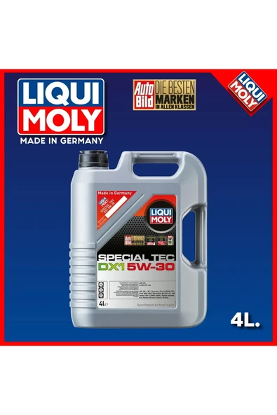 MOTOR YAĞI (API SP) (LSPI) SPECİAL TEC DX1 5W-30 4LİTRE LM20968 - 2