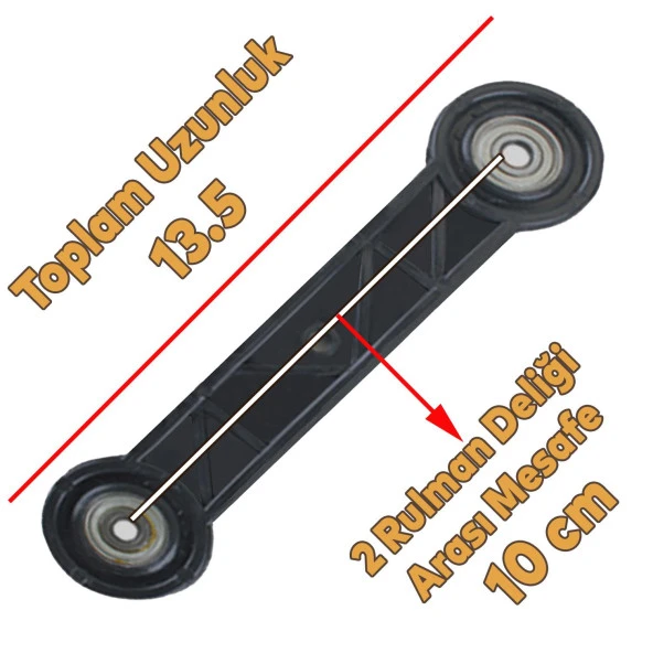 Beşik Sallama Aparatı Siyah 10 Cm - Resim 3