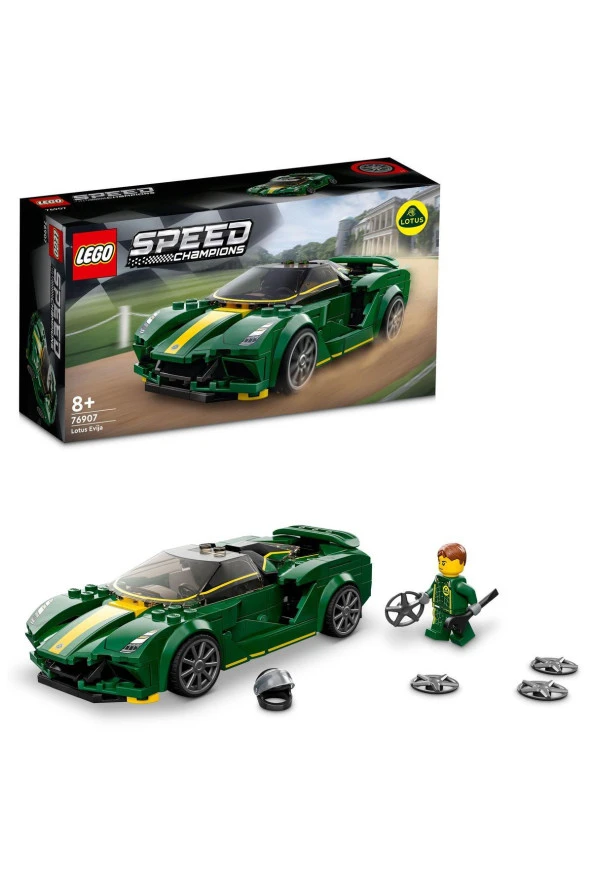 76907 Speed Champions - Lotus Evija, 247 Parça 8 Yaş