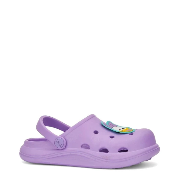 26-35 Lila Çocuk Rahat Comfort Crocs Terlik