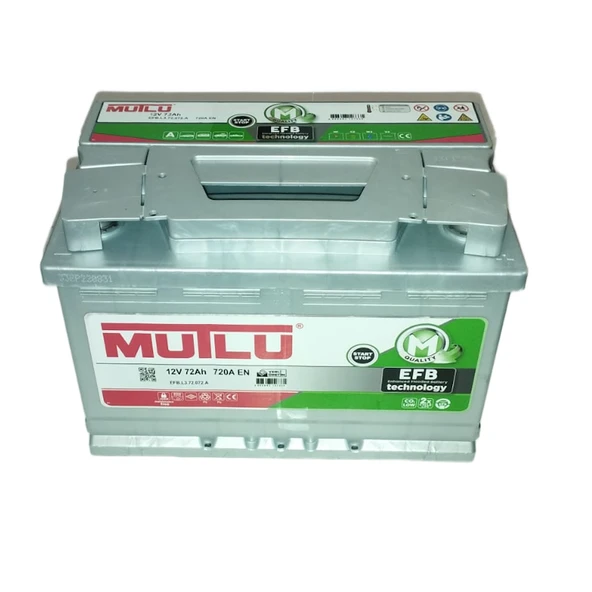 Mutlu EFB Start-Stop 12 V 72 Ah 720 A  (EN) Akü - 2
