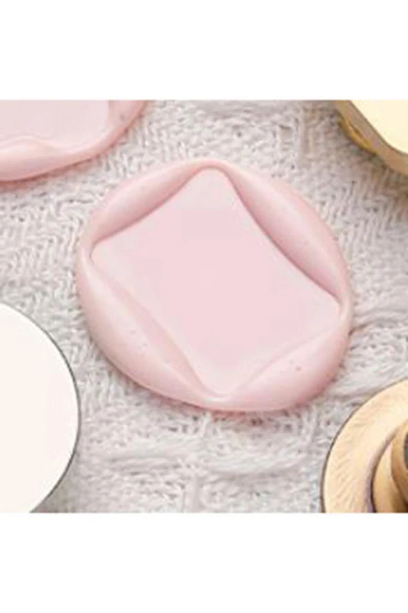 Mühürcüm Boş Mum Mühürü Pirinç Yastık Damga 25x19 mm R5799P25 - 2