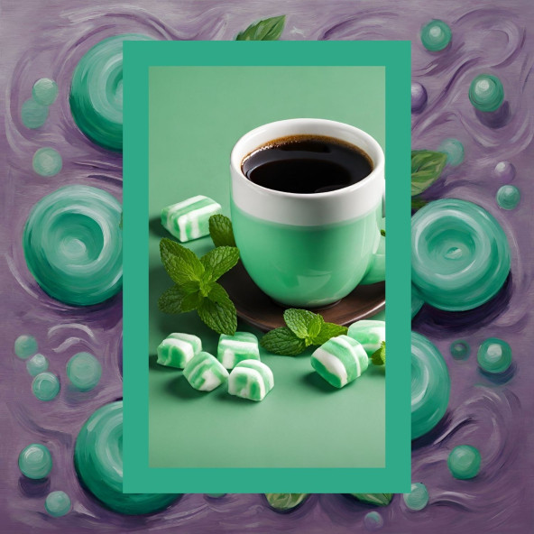 Decaf Mint Coffee Kafeinsiz Nane Aromalı Çekirdek Kahve 200 Gr - 3