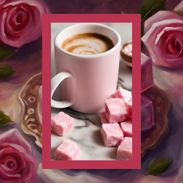 Decaf Rose Turkish Delight Coffee Kafeinsiz Güllü Lokum Aromalı Filtre Kahve 200 Gr - 3
