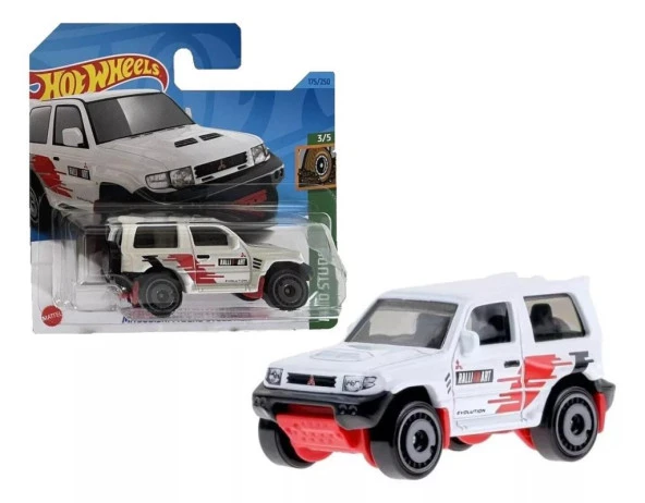 Hot Wheels Tekli Arabalar MITSUBISHI PAJERO EVOLUTİON HKK36 - 4