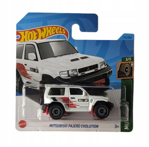 Hot Wheels Tekli Arabalar MITSUBISHI PAJERO EVOLUTİON HKK36 - 5