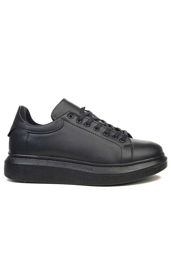 Erkek Siyah Sneaker Comfort Kejil Ayakkabı