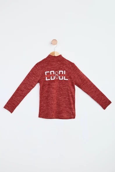 Kız Çocuk Kiremit Sweatshirt - 23992