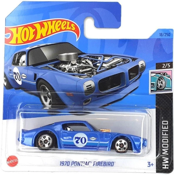 Hot Wheels Tekli Arabalar 1970 PONTIAC FIREBIRD HKK49 - 3
